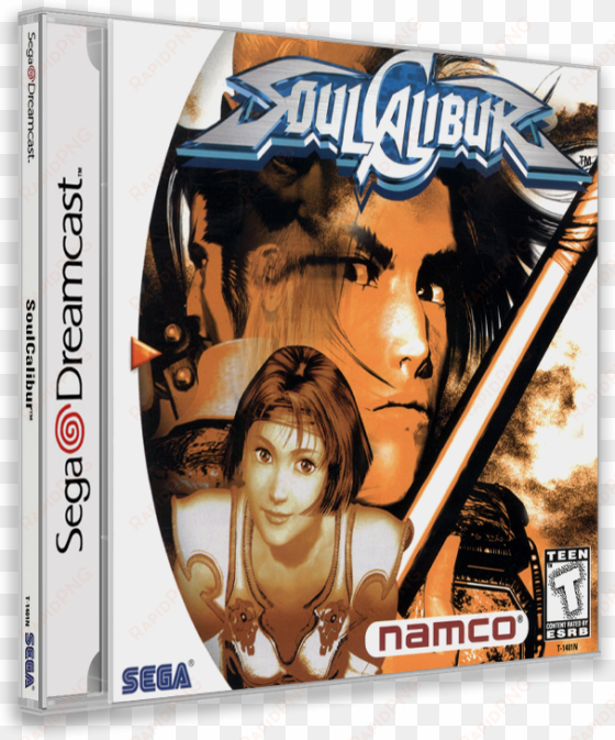 soulcalibur - box - 3d - soul calibur [dreamcast game]