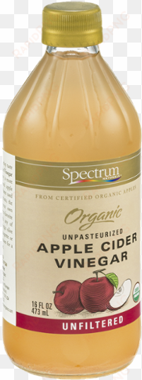spectrum naturals, organic apple cider vinegar, unpasteurized,