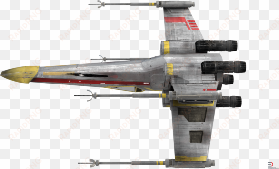 star wars x wing starfighter yellow royalty free 3d - sukhoi su-35bm
