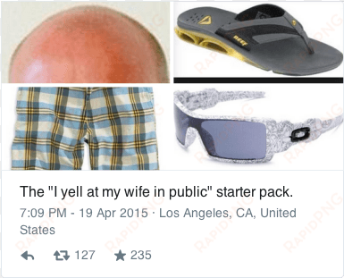 starter packs, starter pack, and wife - starter pack