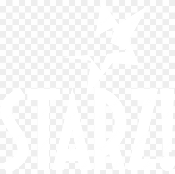 starz logo black and white - close icon white png