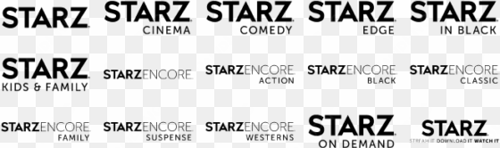 starz networks - starz encore