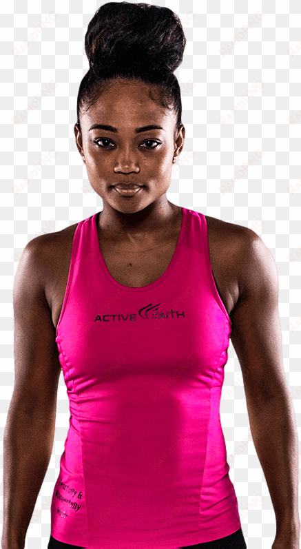 statement easydri razorback pink - active tank