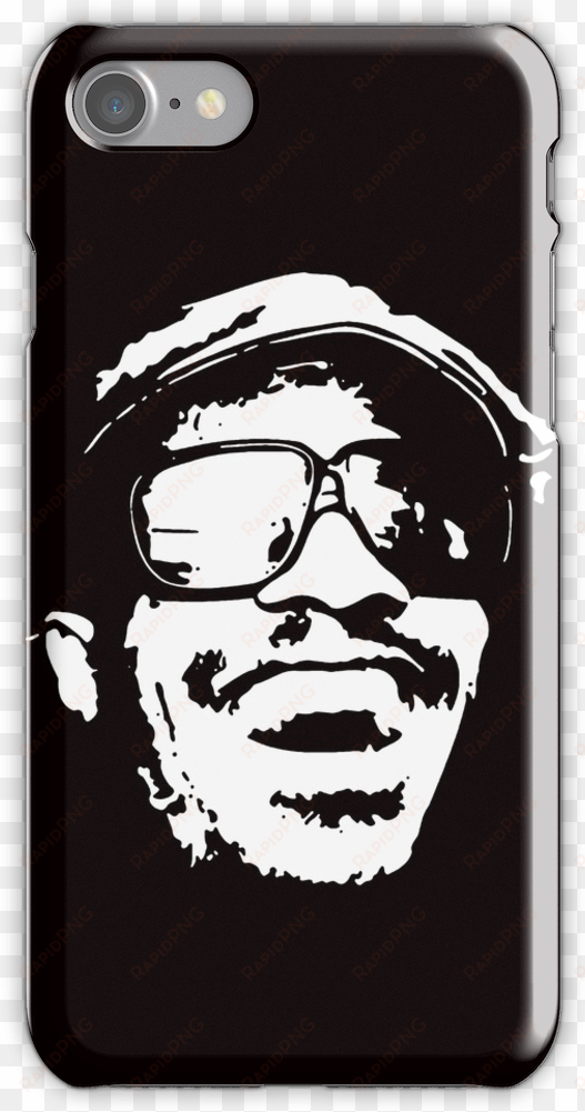 stencil stevie wonder iphone 7 snap case - stevie wonder shirt
