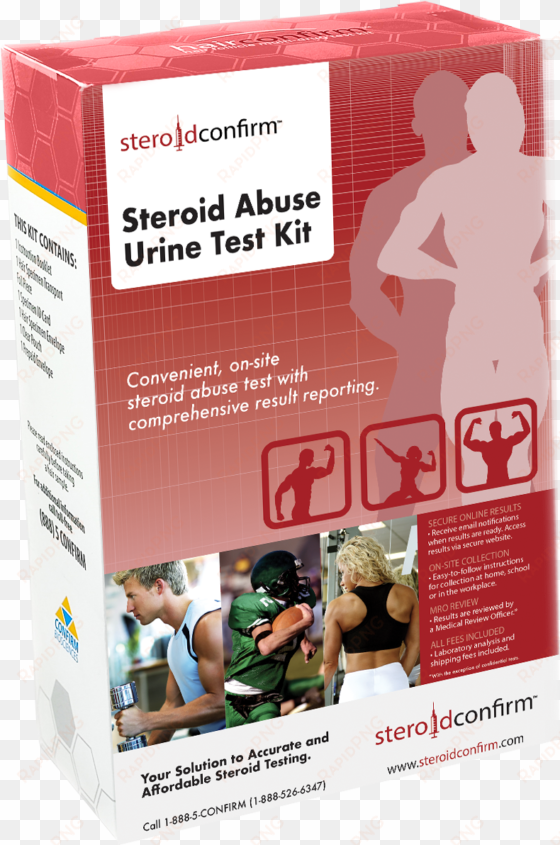 steroidconfirm urine steroid test kit - steroidconfirm steroid abuse urine test kit