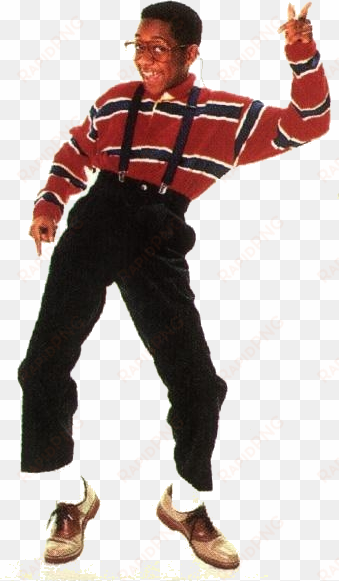 steve urkel black suspenders