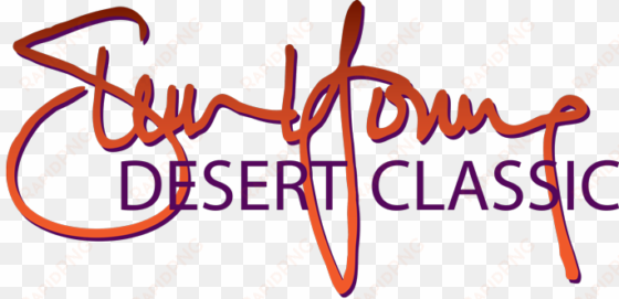 steve young desert classic special guest registration - steve young desert classic logo