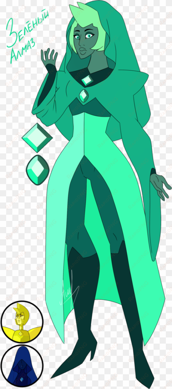 steven universe fan fusion green diamond by pancake222-dagjnxy - steven universe all diamonds fused