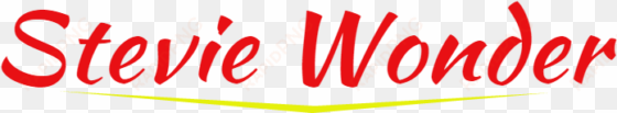 stevie wonder - logo - menu - coquelicot