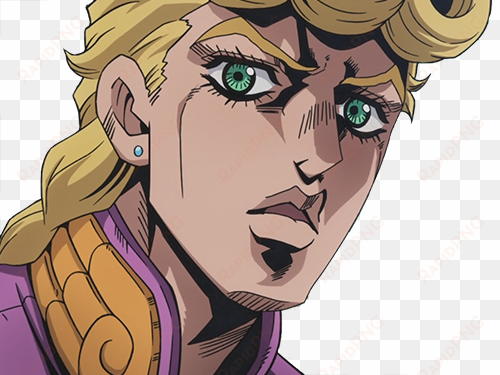 sticker kikoojap jojo giorno giovanna choque what nani - jojo's bizarre adventure