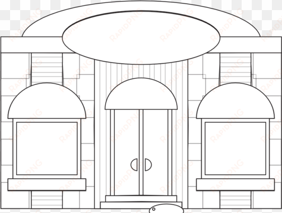 store fronts shop 9 black white line art 999px 59 - toy shop coloring page