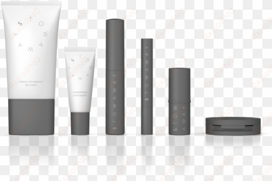 stowaway cosmetics introduces premium makeup products - cosmetic package png