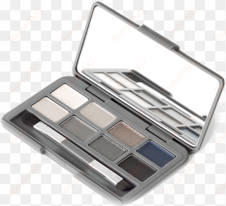 stowaway cosmetics smokey eye palette, smokey