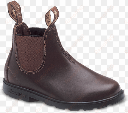 style 530 kids boot - blundstone 530 elastic sided casual boot - brown/kids