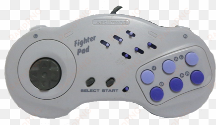 super nintendo asciiware fighter pad 4930 controller - game controller