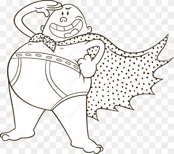 sure captain underpants wears tighty whities, but hey, - captain underpants