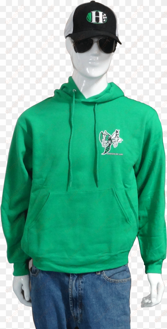 sweatshirt - hooded, green - sweatshirt
