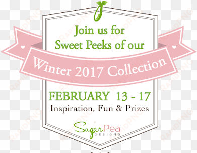sweet peeks day - label