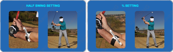 swingclick golf swing aid - cast a fishing line