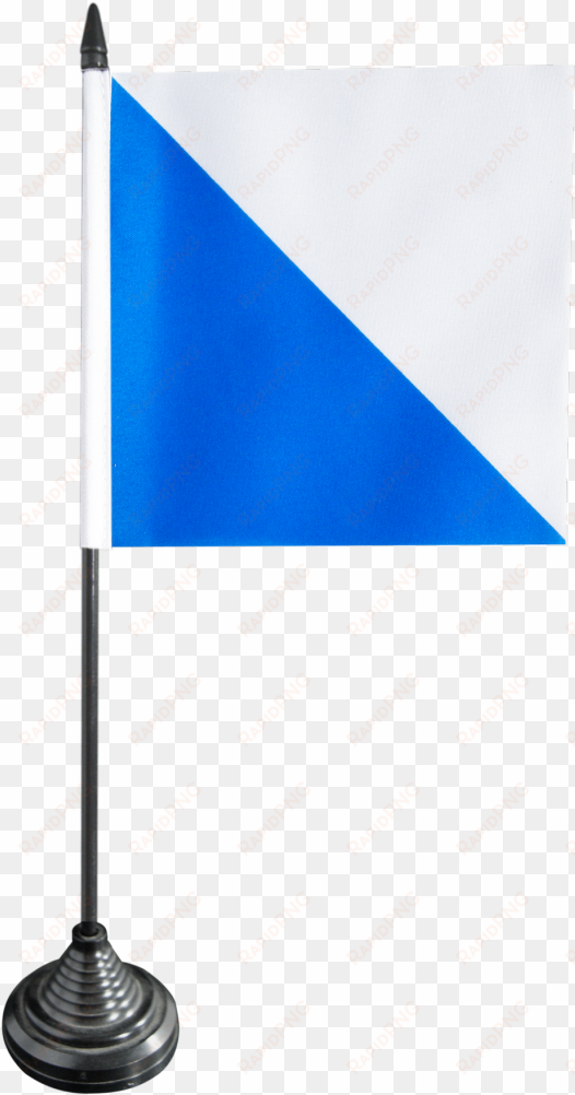 switzerland canton zurich table flag - switzerland