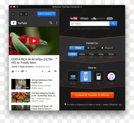 syc 2 will help you download 4k youtube videos - softorino youtube converter