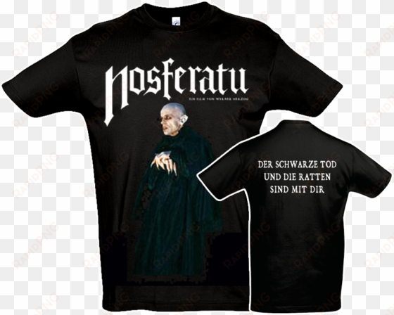 t-shirt klaus kinski "nosferatu" - nosferatu movie poster 11inx17in mini poster