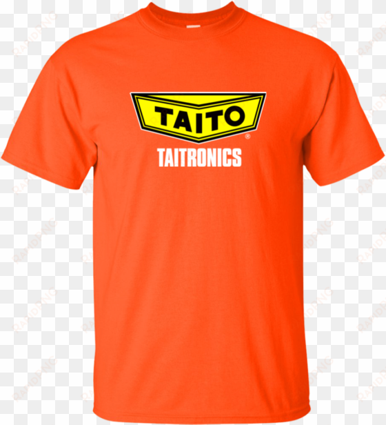 taito taitronics logo g200 gildan ultra cotton t - t-shirt