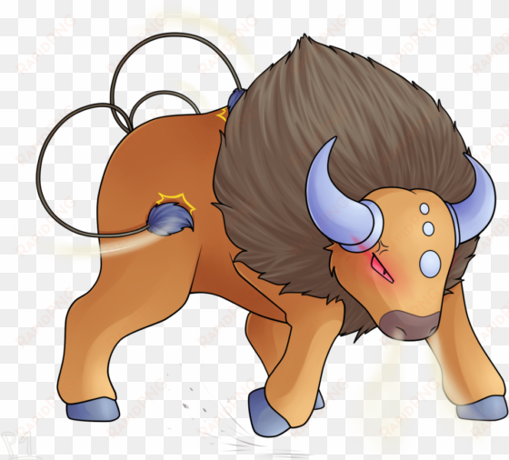 tauros used rage by illusionary illumi - cartoon
