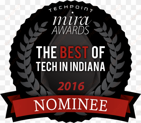 techpoint 2016 mira badges nominee - mira awards logo