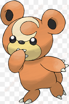 teddiursa concocts its own honey by blending fruits - ursaring pokemon
