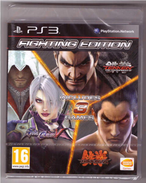 tekken tag tournament 2 soul calibur v tekken 6 [playstation - fighting edition - ps3