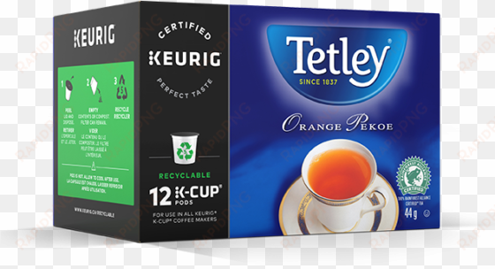 tetley orange pekoe k-cups - tetley tea, orange pekoe, 216 count - 2 pack