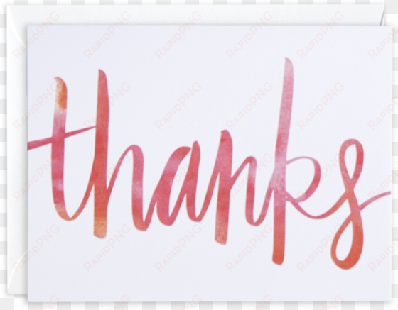 thank you card