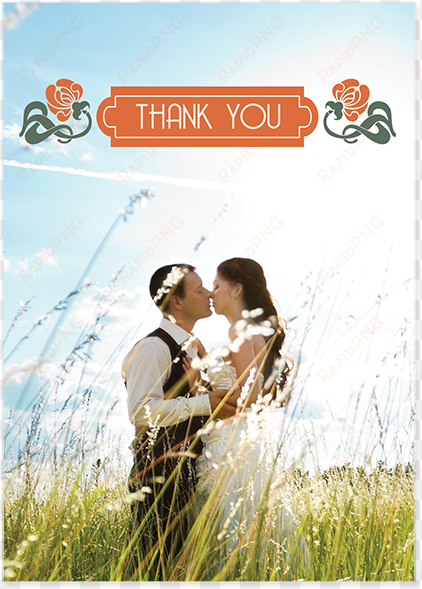 thank you card - wedding