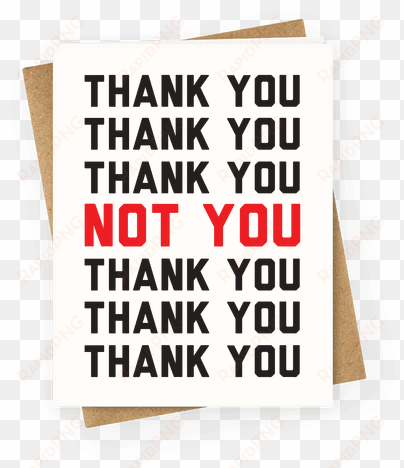 thank you not you greeting card - top best friend giftmug - fucker in charge el material