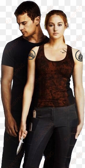 the actors, shailene woodley and theo james, did a - theo james i shailene woodley
