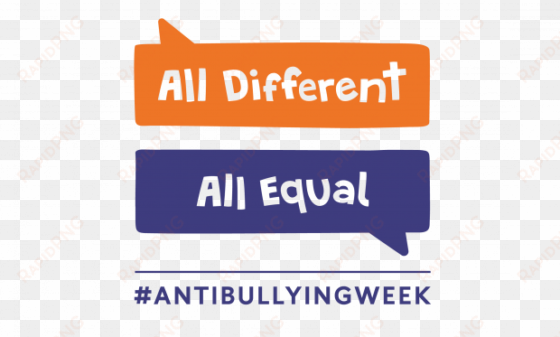 the anti bullying week logo and slogan for this year - anti bullying week 2018