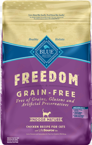 the best hypoallergenic cat food grain free - blue buffalo freedom indoor cat food