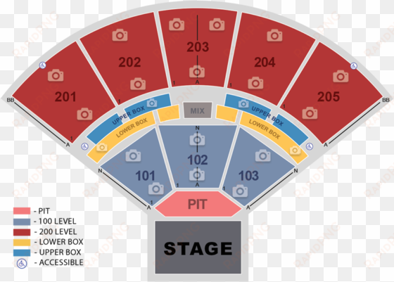 the brandon amphitheater seating map - brandon amphitheater seating chart