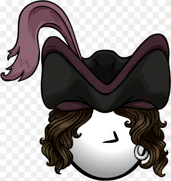 the corsair captain - cartoon