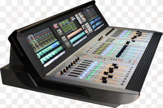 the easiest to use digital console workflow on the - soundcraft vi 2000