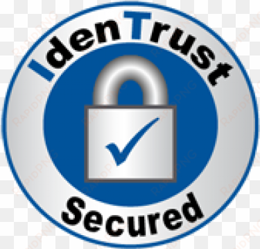 the identrust seal of trust - circle