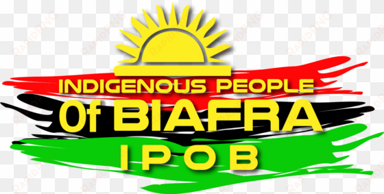 the indigenous people of biafra on tuesday took a swipe - ipob press release