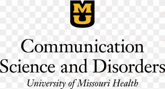 the mu chapter of the national student speech language - curators of the university of missouri logo