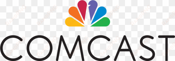 the nbc peacock symbol has added into comcast logo - comcast logo svg