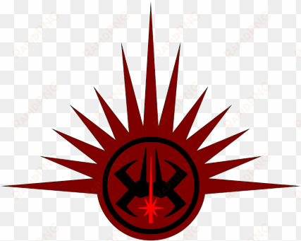the official diplomatic seal of the sith empire - emblem
