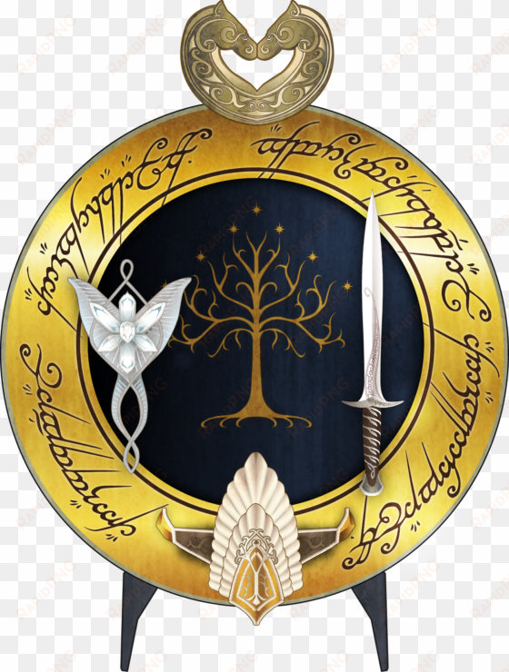 the one ring side - lord of the rings and the hobbit necklace