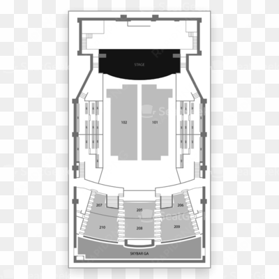 the paramount seating chart blood, sweat and tears - the paramount