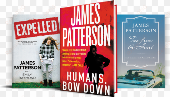 the perfect james patterson book for every reader - expelled by james patterson (audio book)