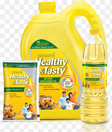 the popularity of sunflower oil all around the world - emami healthy and tasty refined vegetable oil pouch,